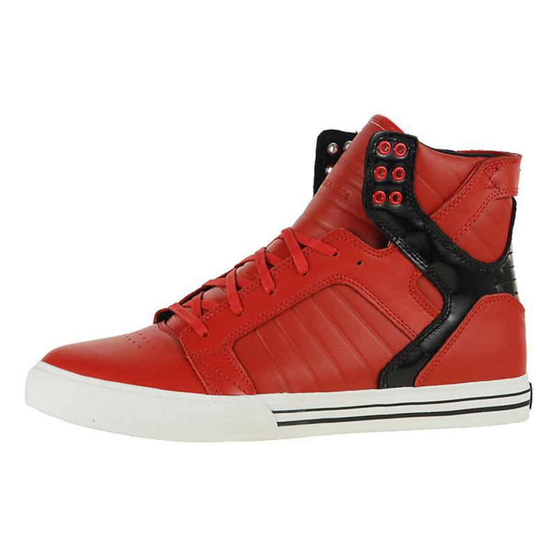 Zapatillas Altas Supra Argentina Hombre - SKYTOP Rojas (CVAZD-9463)